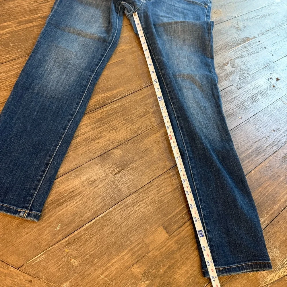 DL1961 Women's Margaux 28” Insta Sculpt Skinny Deep Indigo Jeans Size‎ 29 Chic